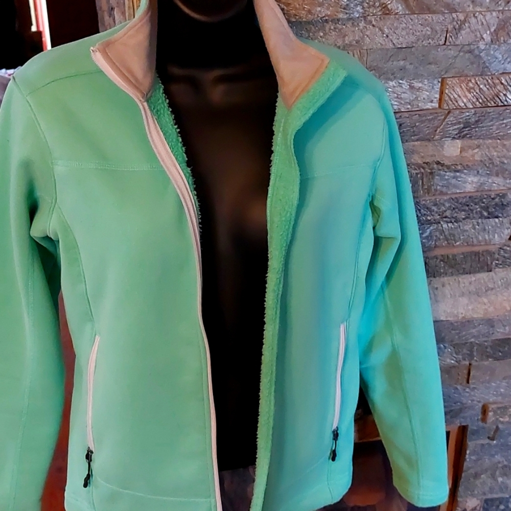 Full Zip Fleece Jacket - Narragansett Traders, Small, Green